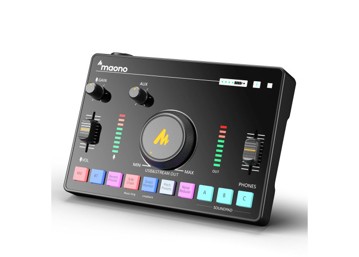 Maonocaster AMC2 NEO One-Stop Streaming Audio Mixer & Sound Card